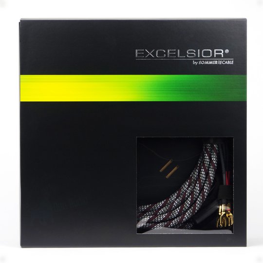 Sommercable EXCELSIOR Lautsprecherkabel EX3V Special Edition mit Kabelschuhen